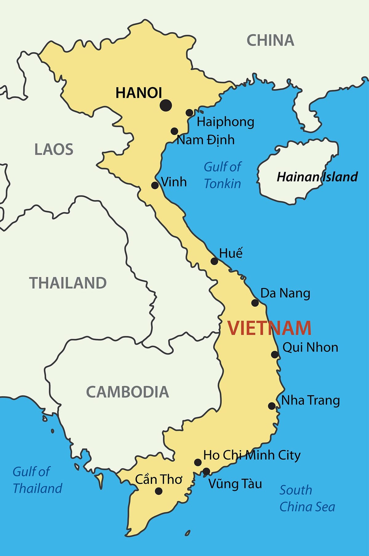 ನಕ್ಷೆ saigon ಮೇಲೆ